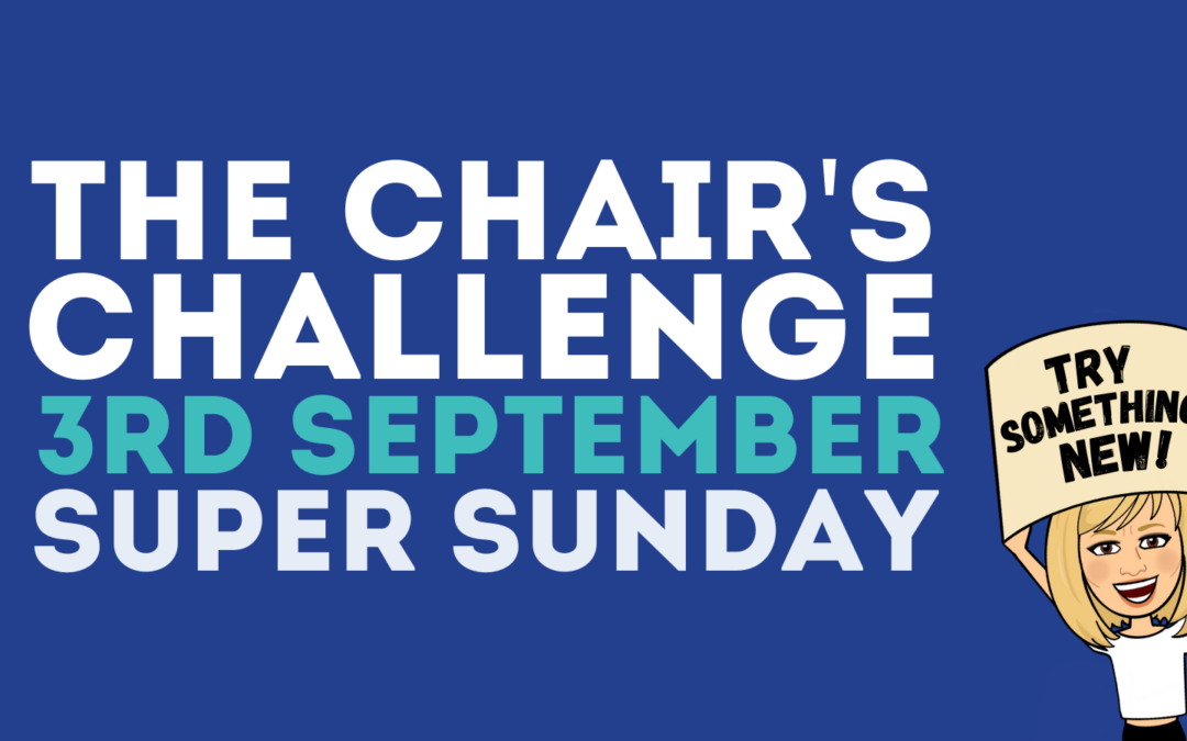 chair's challenge graphic