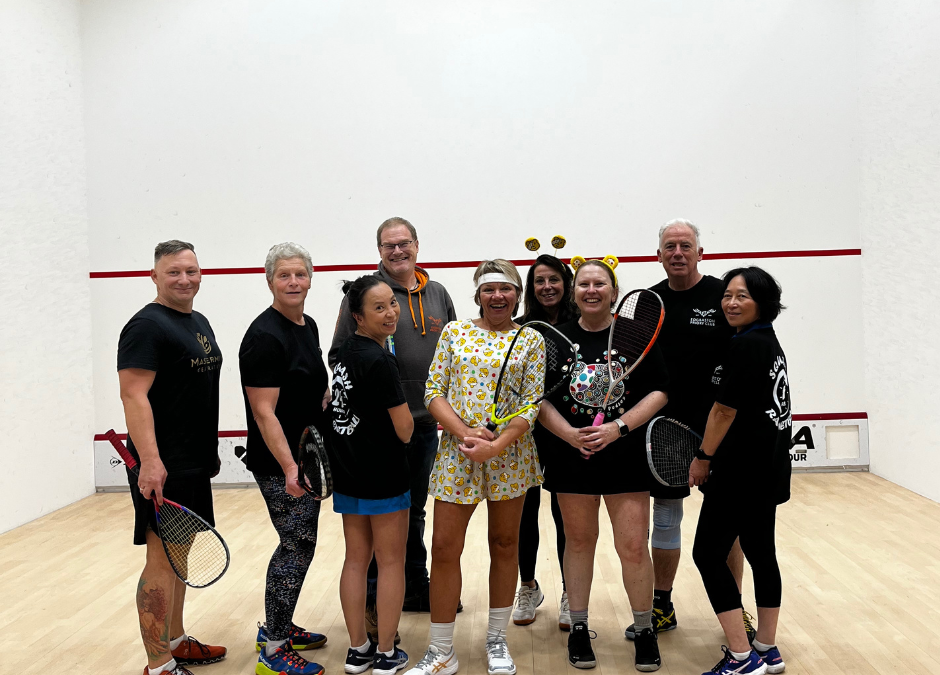 EDGBASTON PRIORY SQUASH AND RACKETBALL MEMBERS RALLY TOGETHER FOR BBC CHILDREN IN NEED